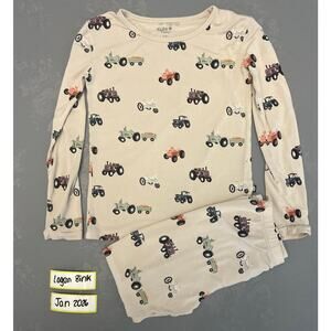 Kyte Baby 5T Tractor Long Sleeve PJs